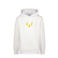 Messi hoodie met backprint wit