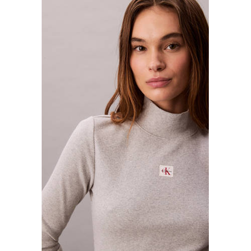 CALVIN KLEIN JEANS top grijs afbeelding