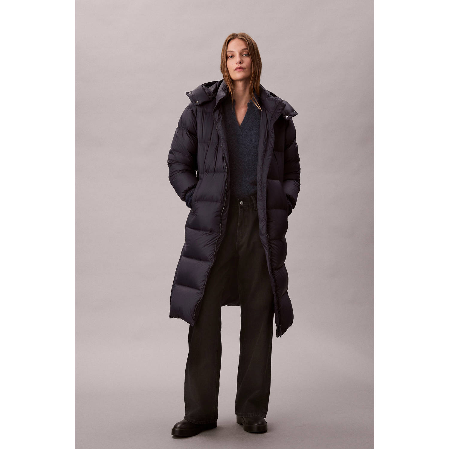 CALVIN KLEIN JEANS gewatteerde jas marine