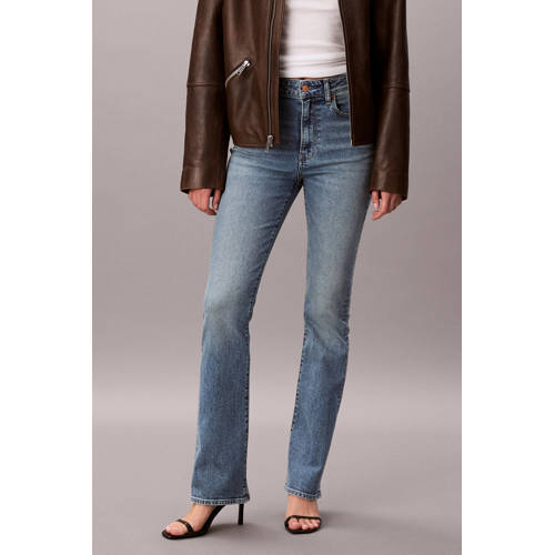 CALVIN KLEIN JEANS straight leg jeans medium blue denim afbeelding