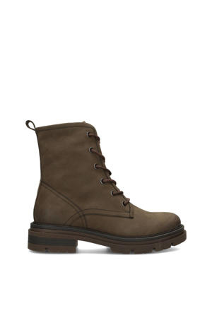Jae nubuck veterboots donkerbruin