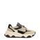 Poelman Cato chunky sneakers beige/zwart
