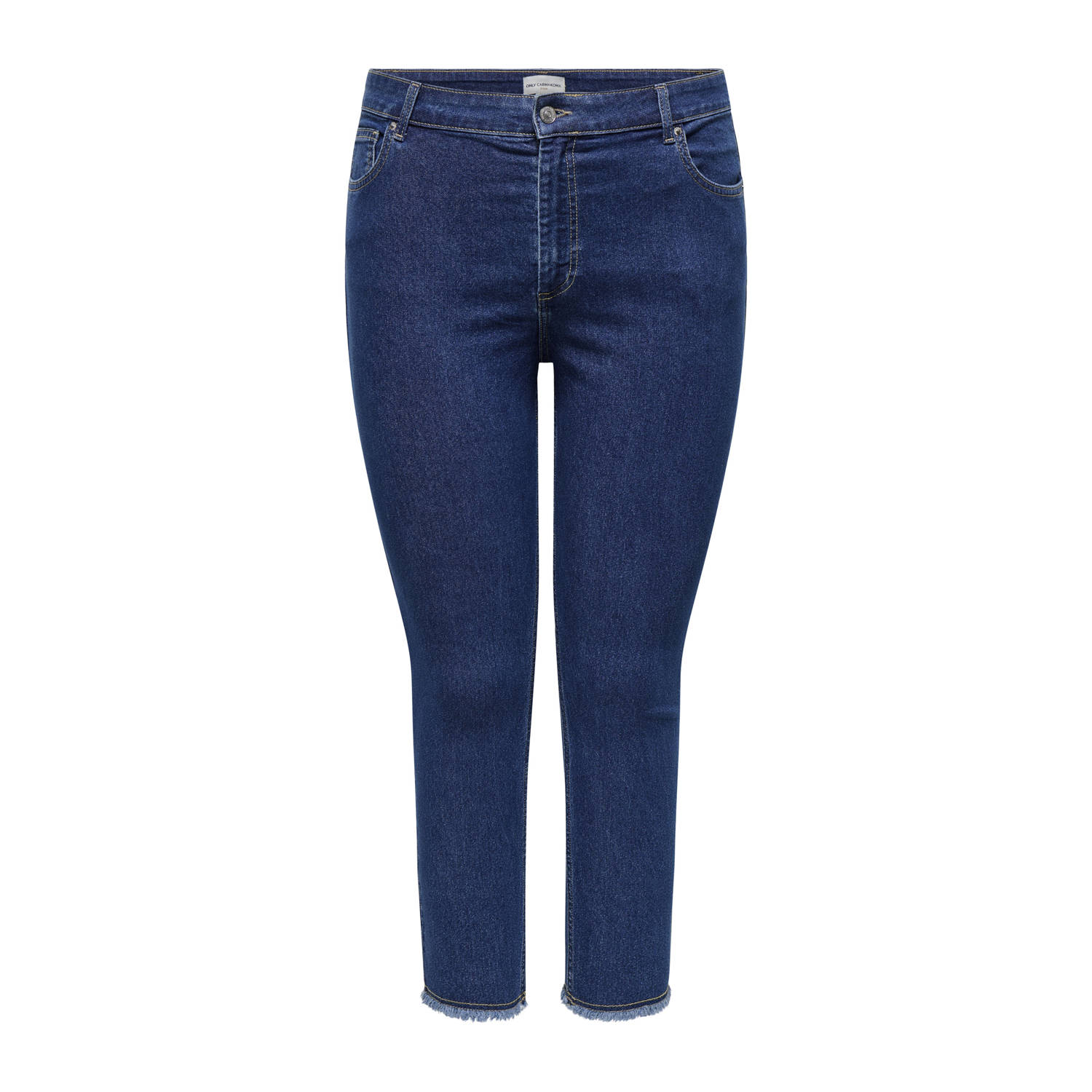 ONLY CARMAKOMA slim fit jeans dark blue denim