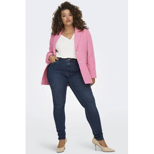 ONLY CARMAKOMA skinny jeans dark blue denim afbeelding