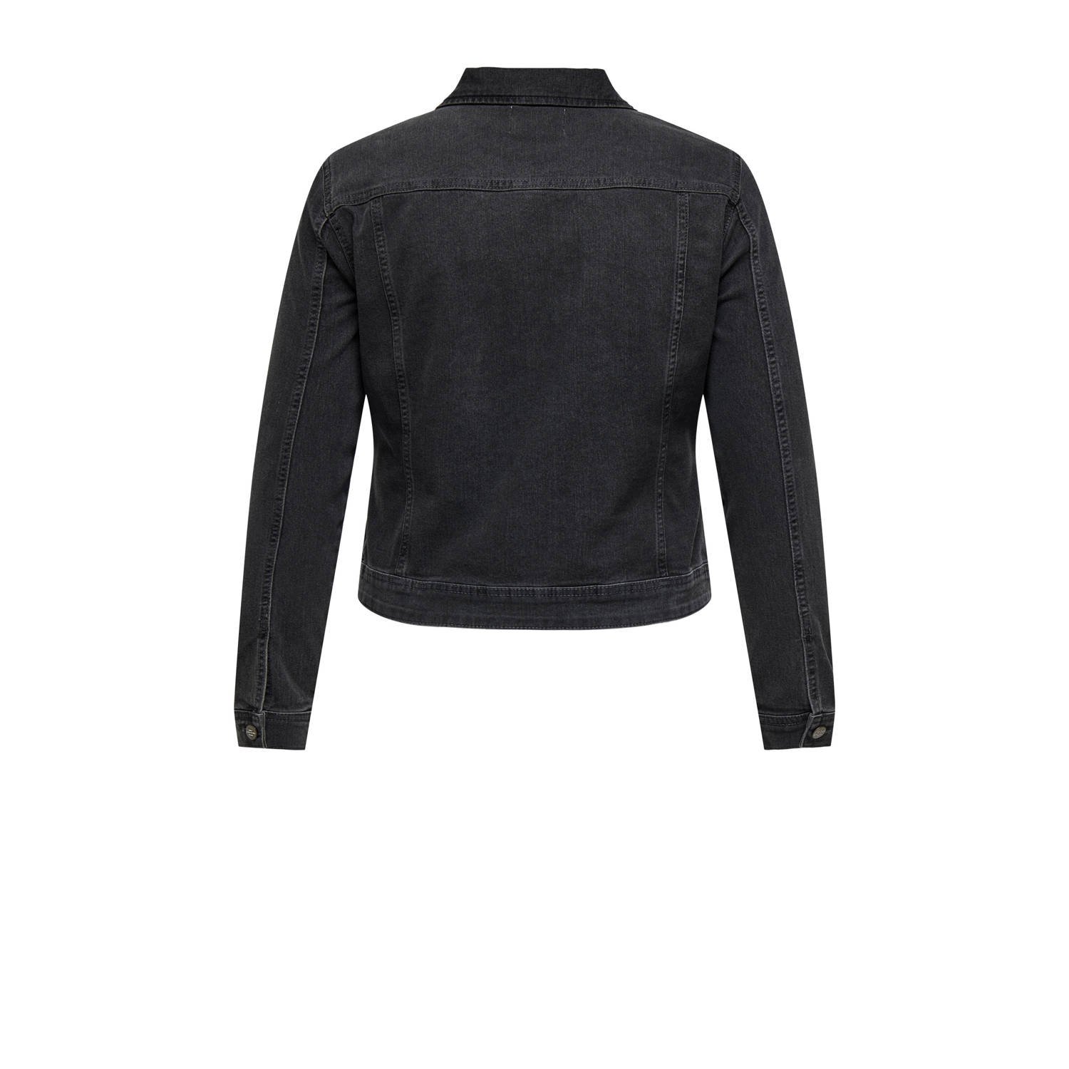 ONLY CARMAKOMA denim spijkerjas zwart