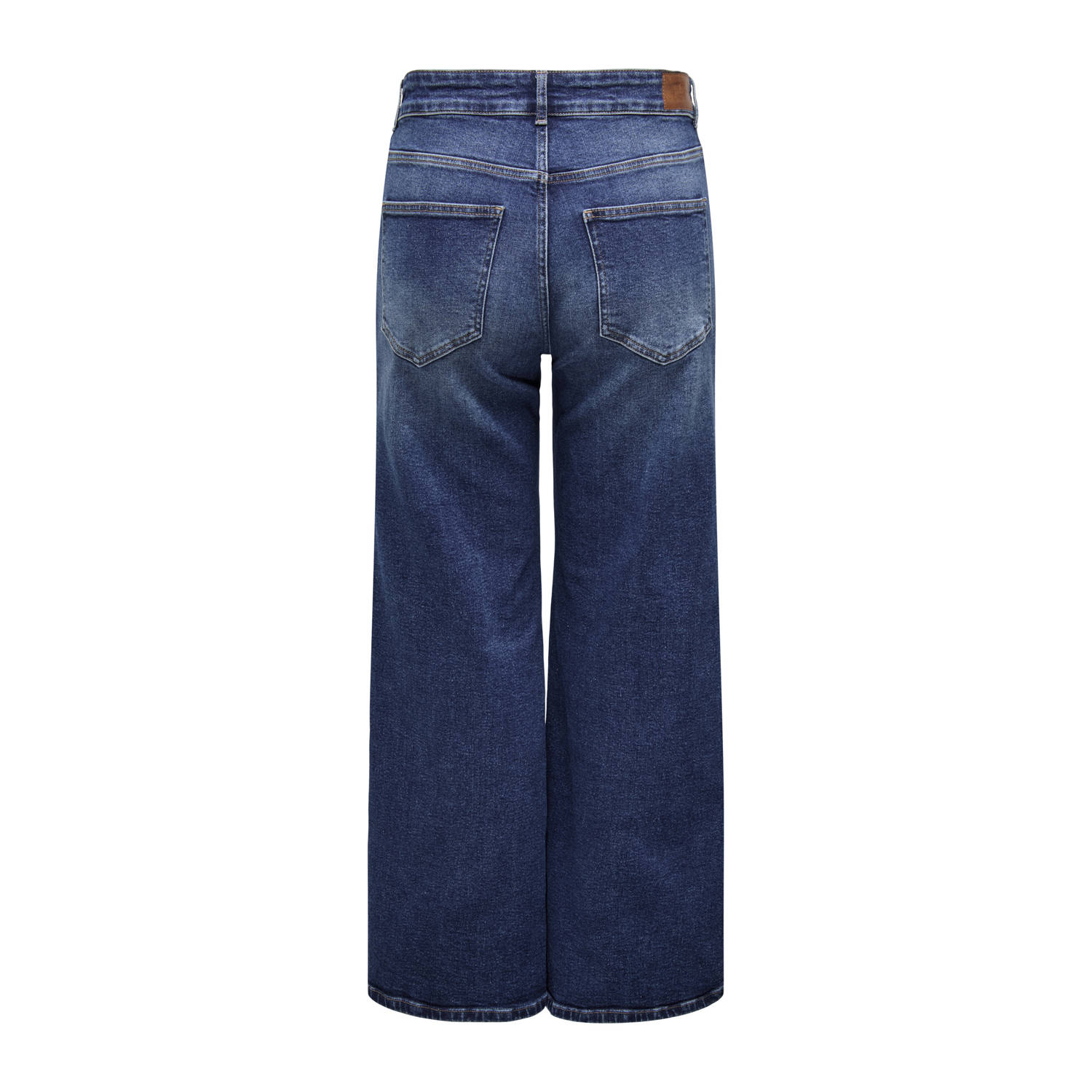 ONLY CARMAKOMA high waist wide leg jeans dark blue denim