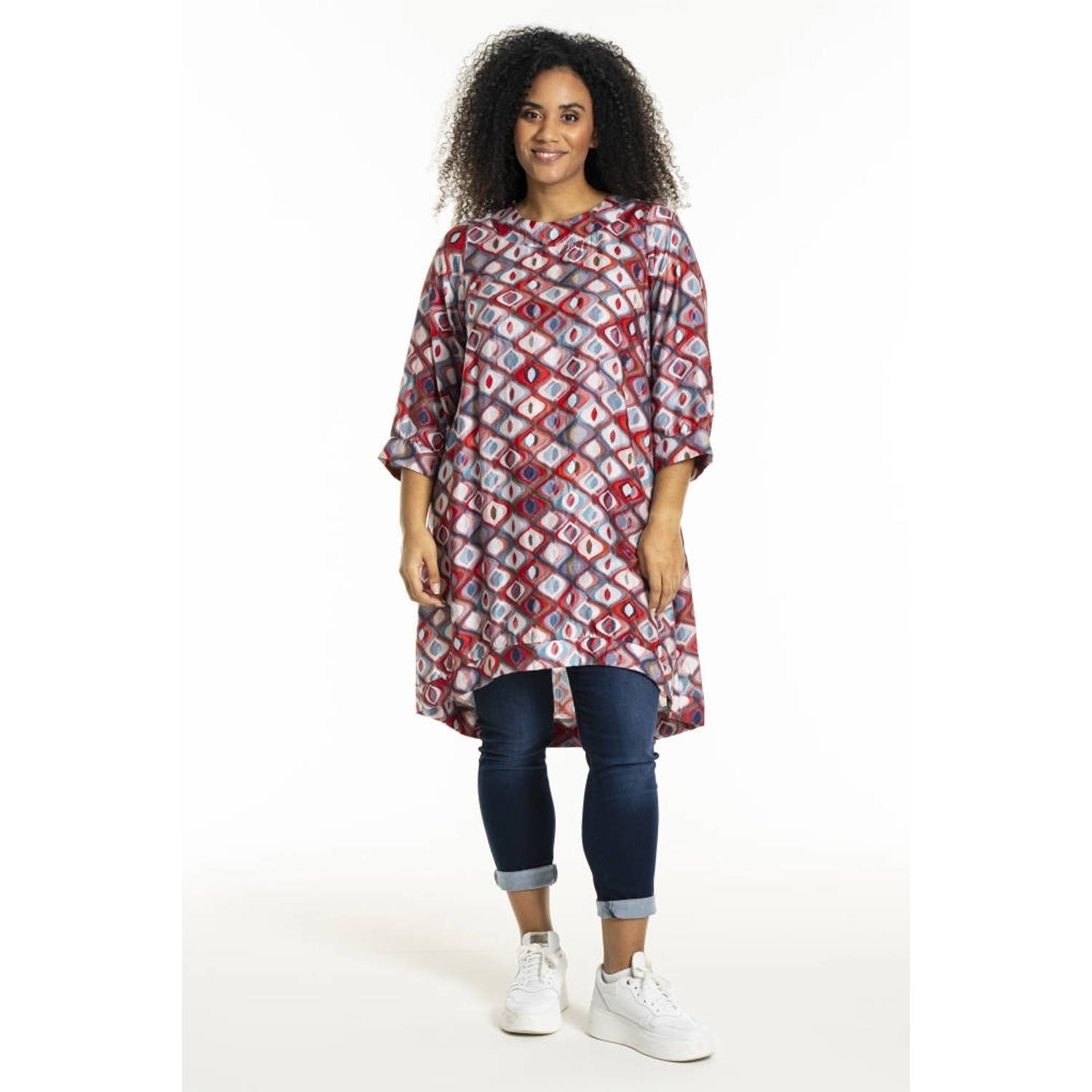 STUDIO zomerjurk rood