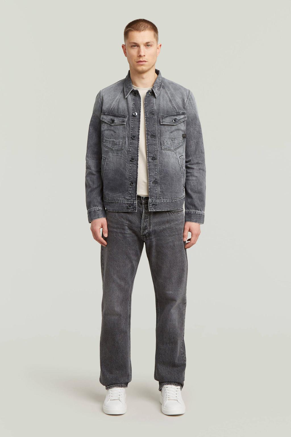 G-STAR DAKOTA Regular straight leg jeans grijs