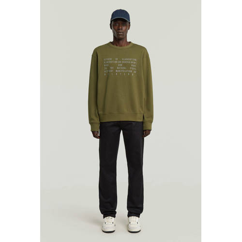 G-STAR sweater groen afbeelding