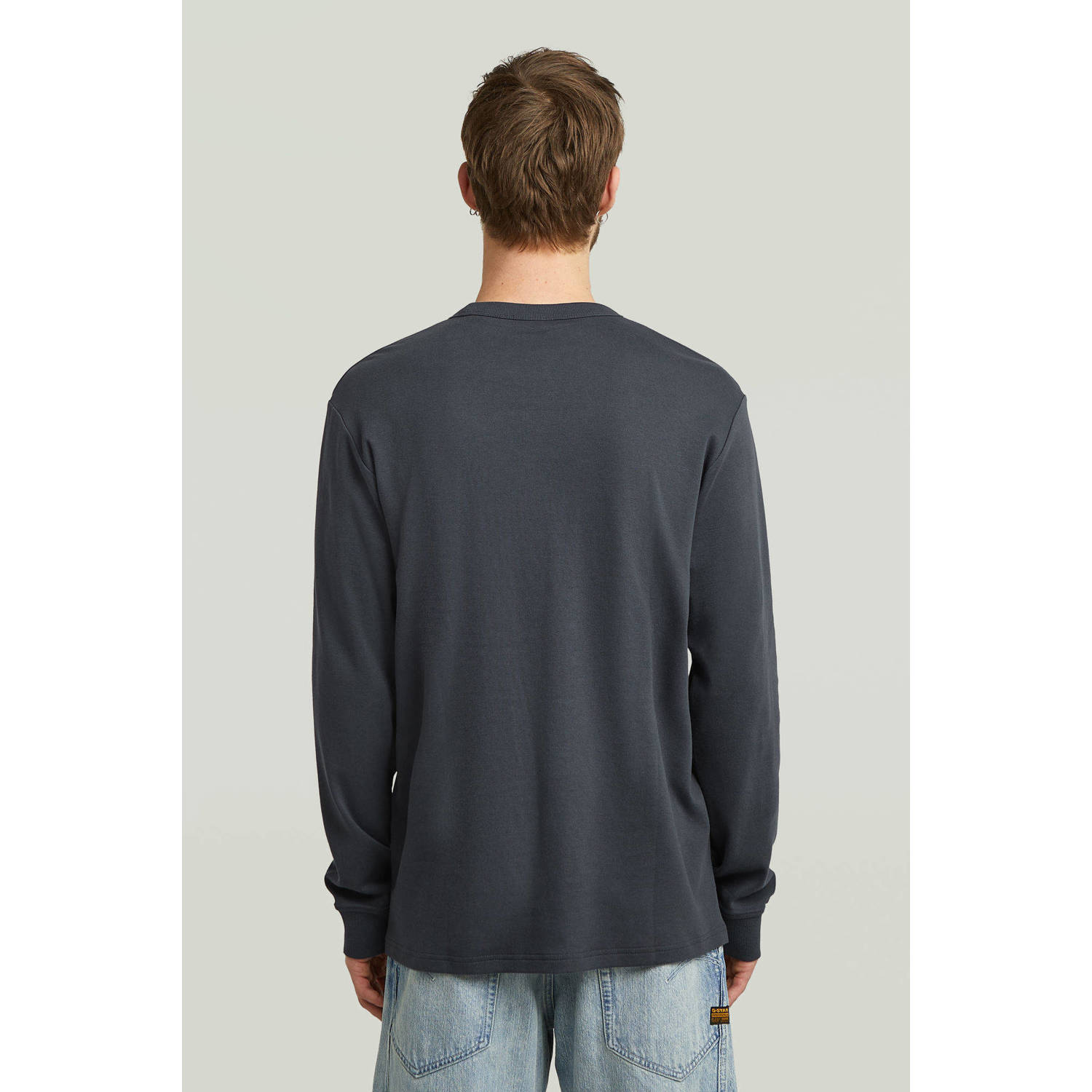 G-STAR longsleeve grijsblauw