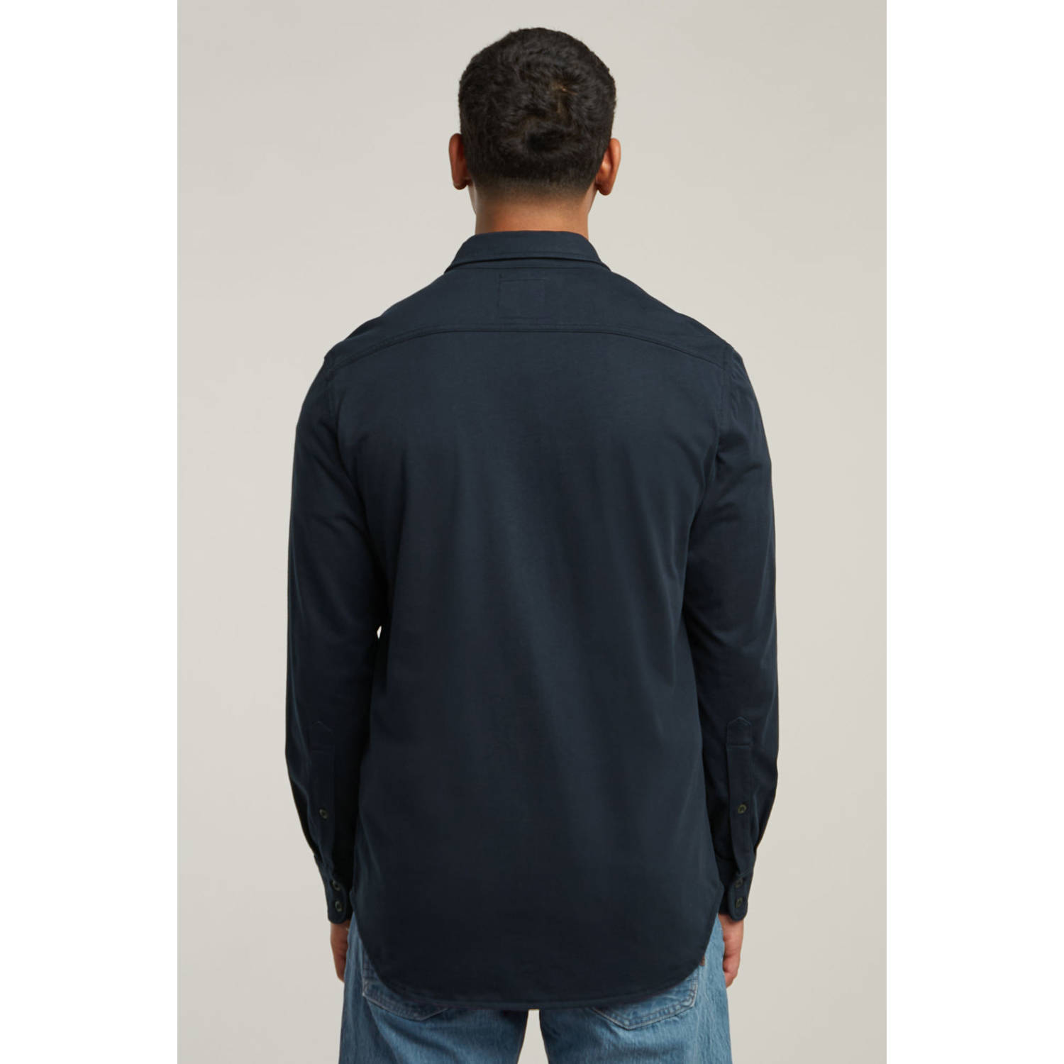 G-STAR overshirt donkerblauw