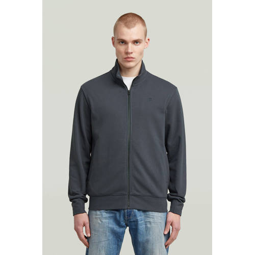 G-STAR sweatvest grijsblauw afbeelding