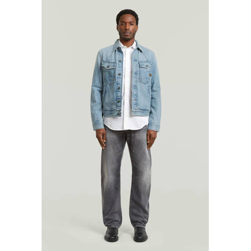 G-STAR Contor 3D straight leg jeans 420 blue afbeelding