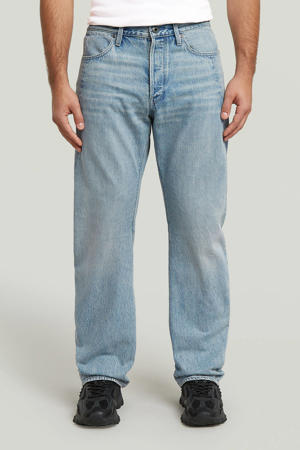 Contor 3D straight leg jeans Lichtblauw
