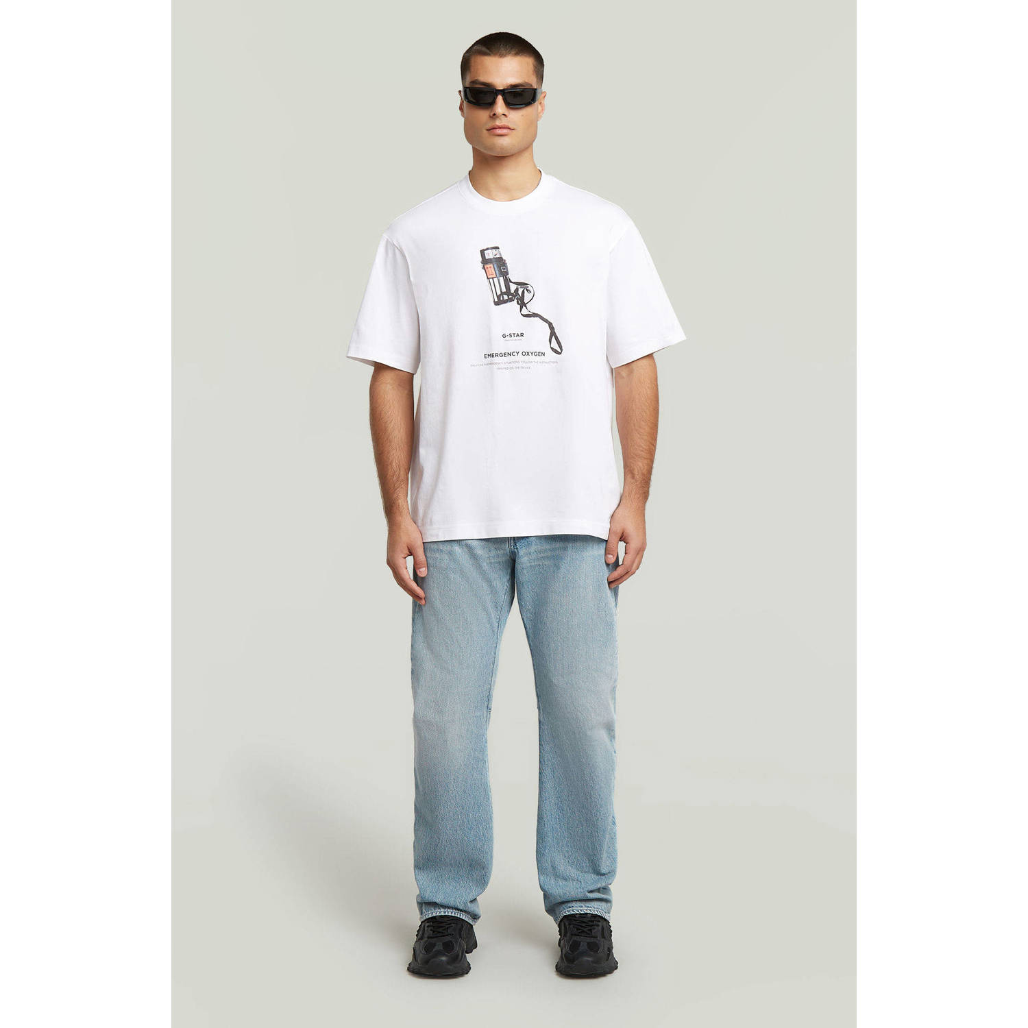 G-STAR Contor 3D straight leg jeans multicolor