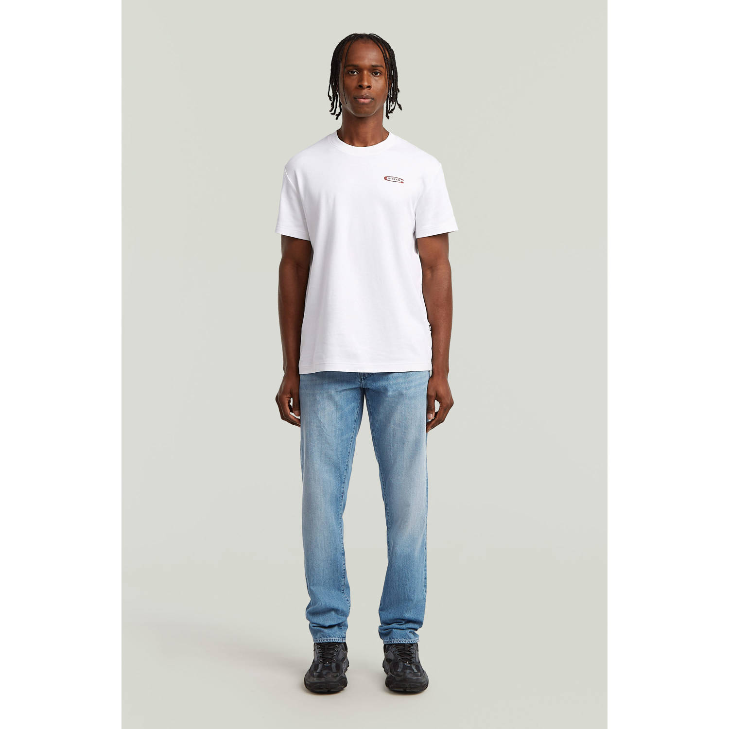 G-STAR Morry regular tapered jeans lichtblauw