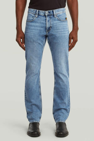 Mosa straight leg jeans faded sea point blue