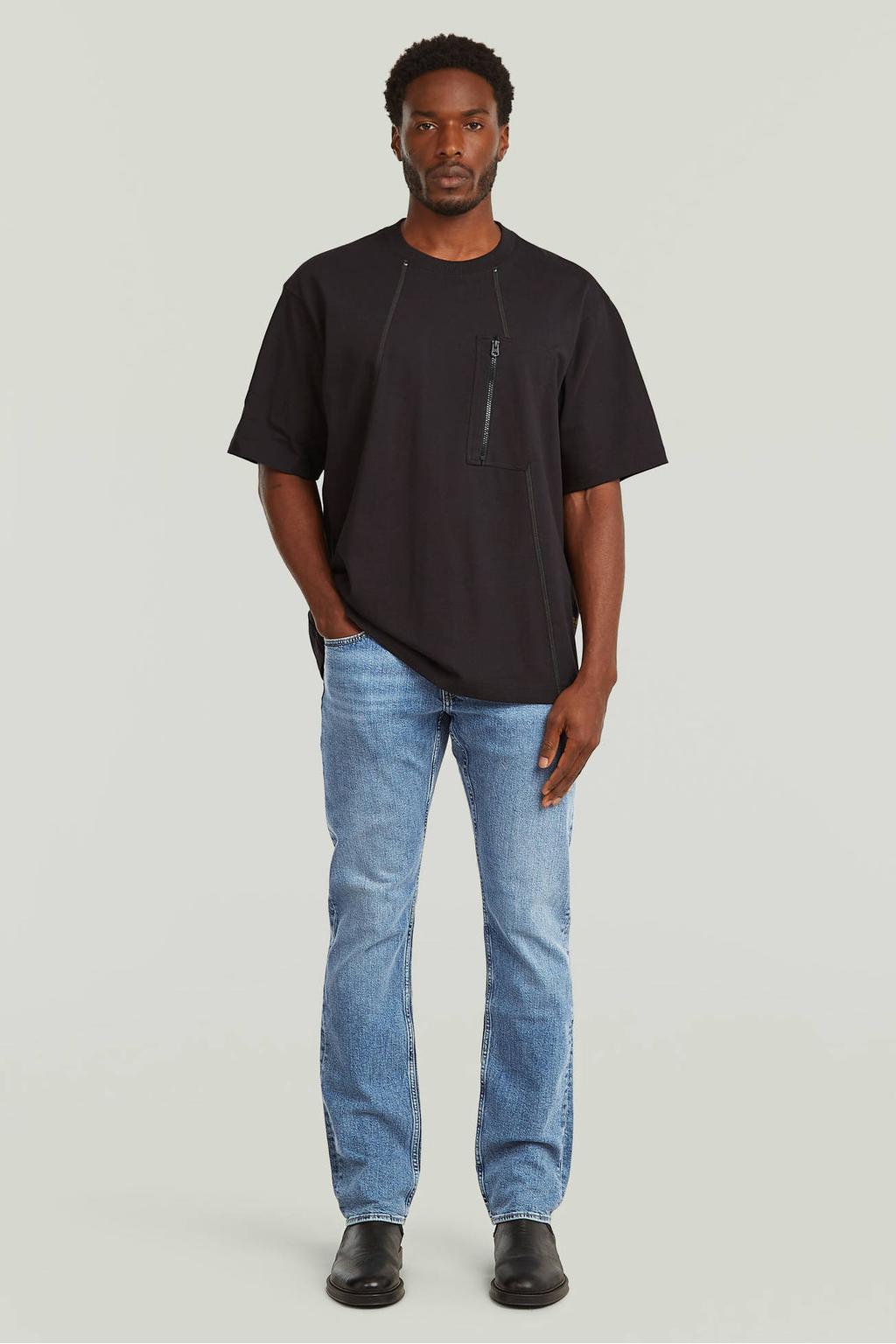 G-STAR Mosa straight leg jeans faded sea point blue