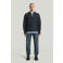 G-STAR trui met wol met ingebreid patroon donkerblauw