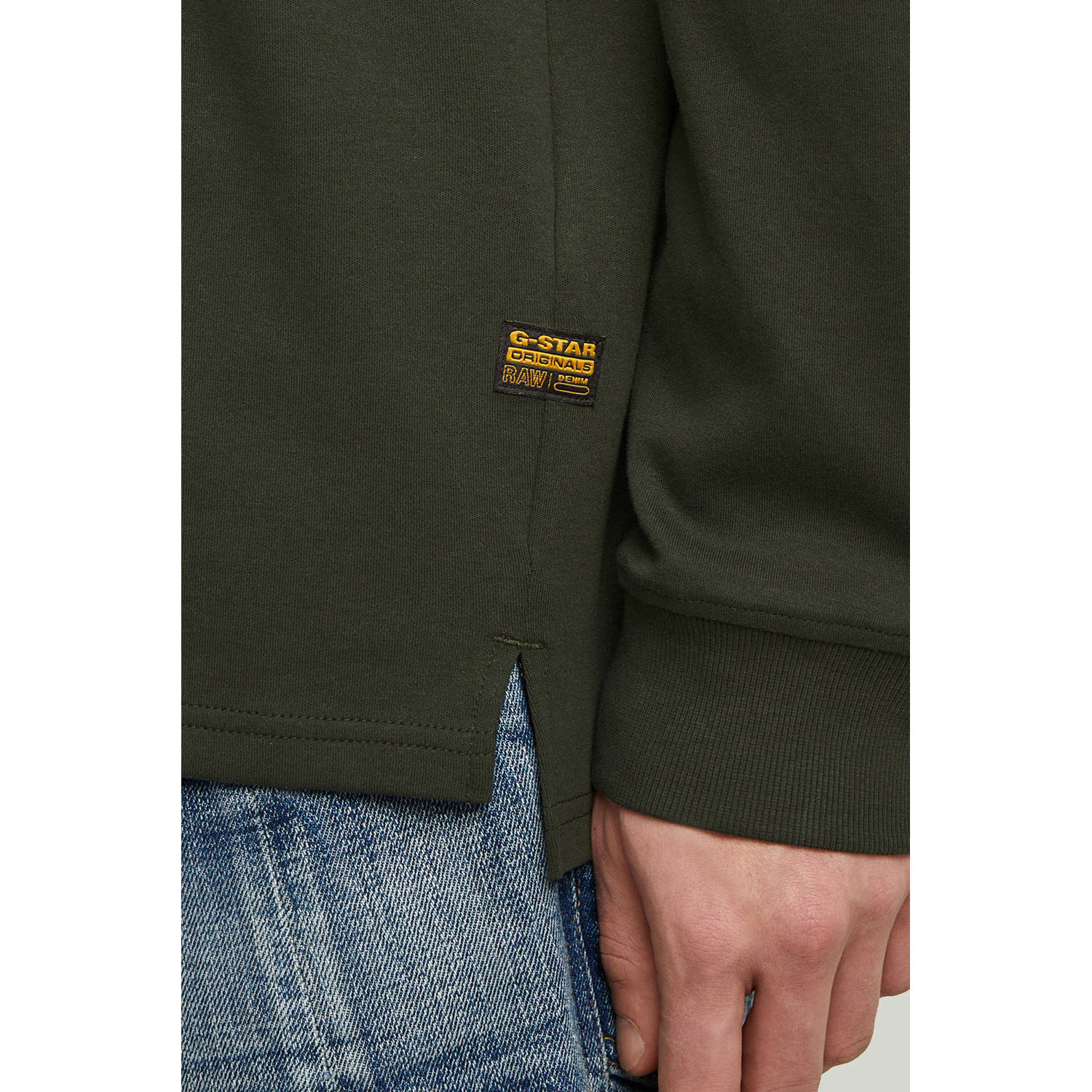 G-STAR longsleeve donkergroen