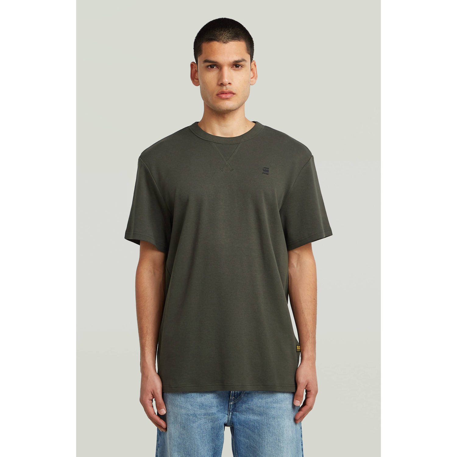 G-STAR T-shirt grijsgroen