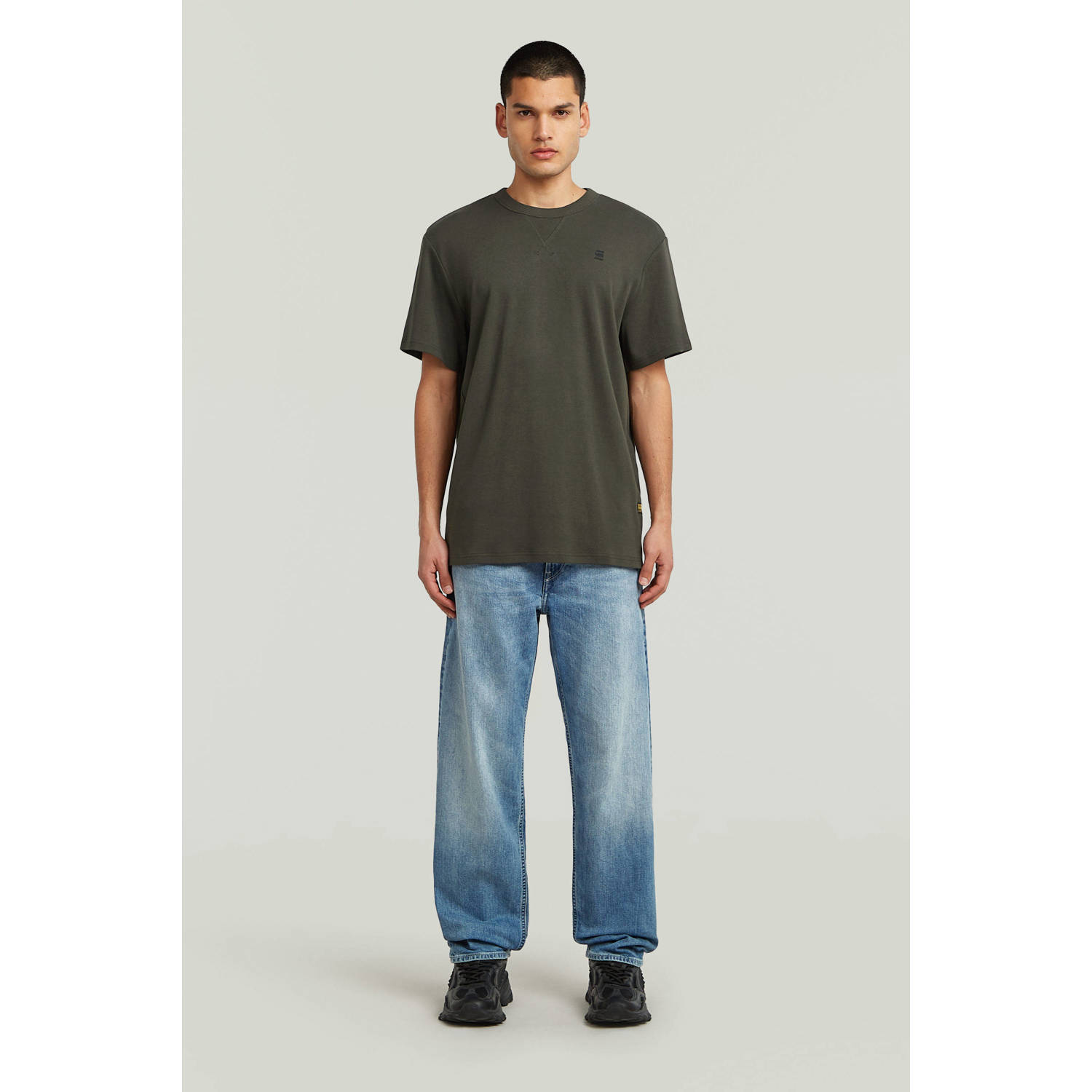 G-STAR T-shirt grijsgroen