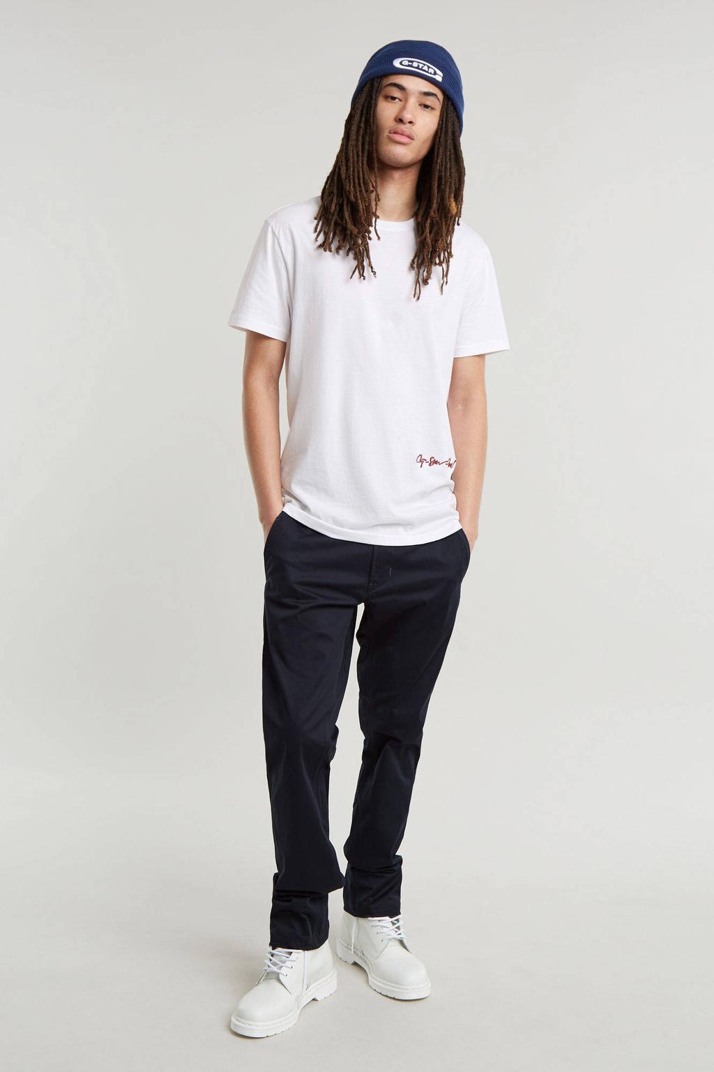 G-STAR MOSA straight chino donkerblauw