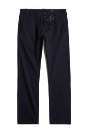 MOSA straight chino donkerblauw