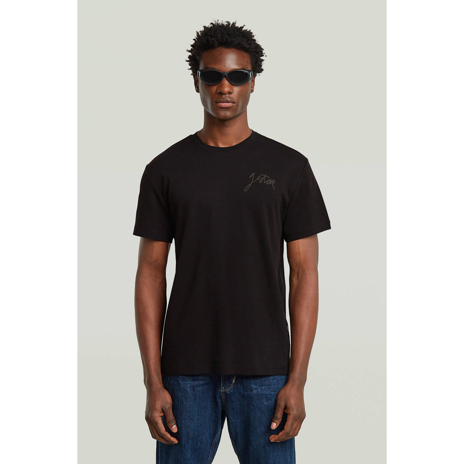 G-STAR T-shirt zwart