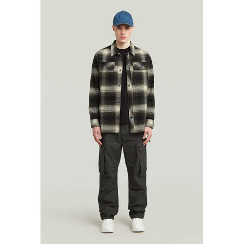 G-STAR overshirt kaki afbeelding