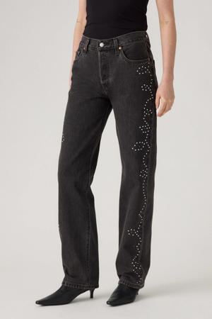 501® '90s straight leg jeans black denim