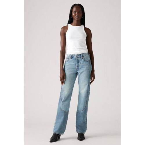 Levi's loose fit jeans light blue denim afbeelding