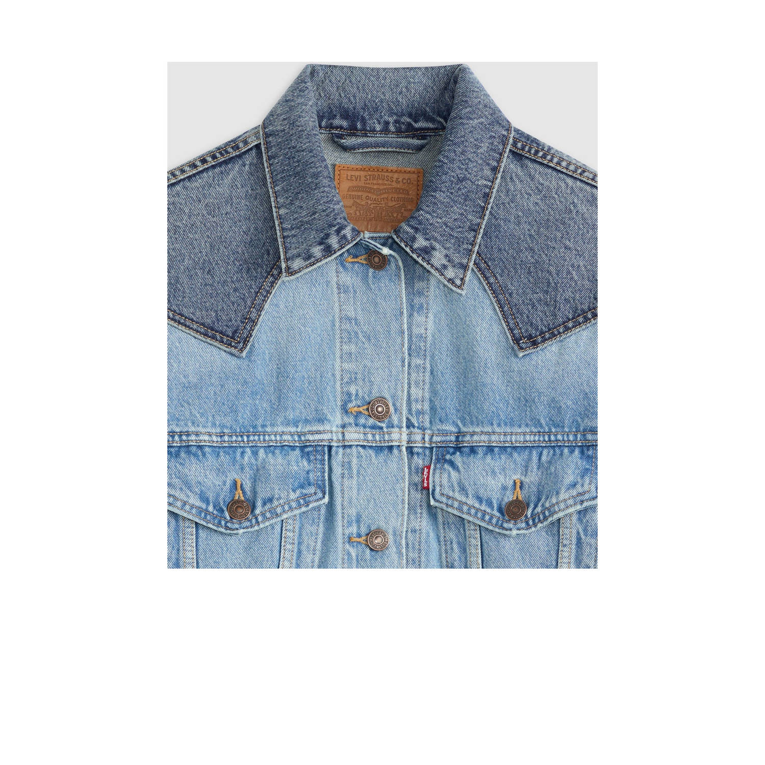 Levi's denim spijkerjas blauw