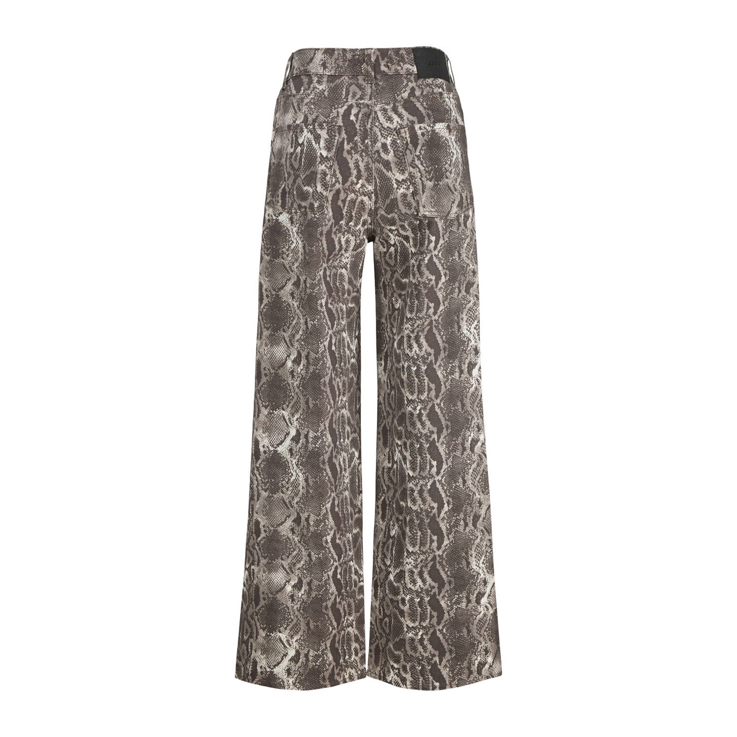 JJXX high waist wide leg jeans bruin