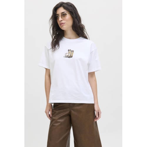 JJXX T-shirt wit afbeelding