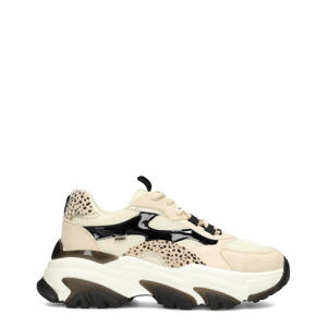 Polly chunky sneakers beige/zwart