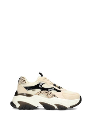 Polly chunky sneakers beige/zwart