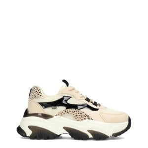 Polly chunky sneakers beige/zwart