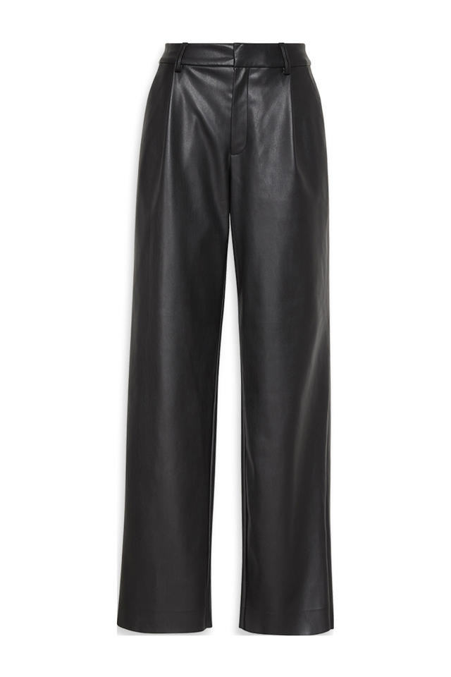 Calvin Klein imitatieleren straight regular waist casual broek