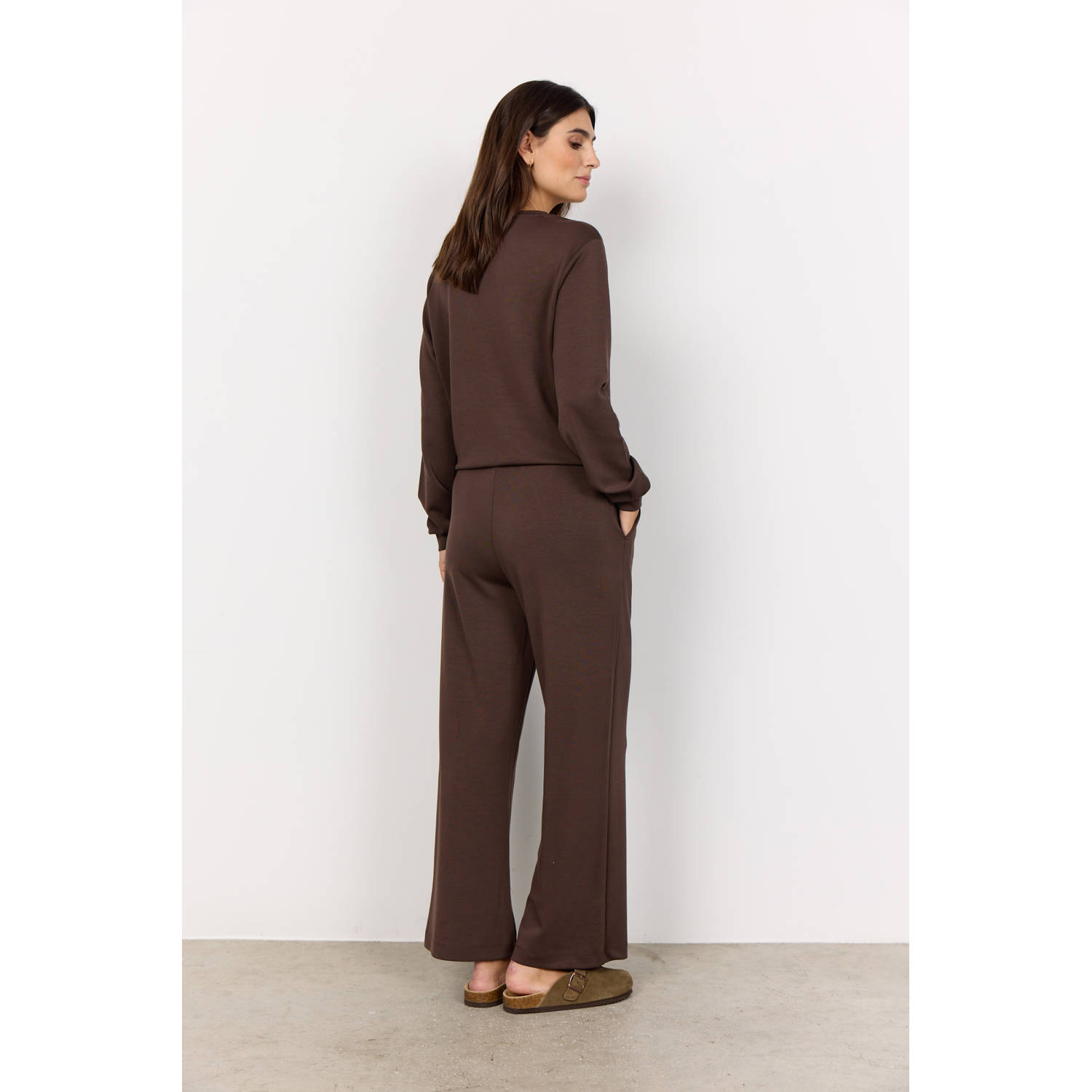 Soyaconcept wide leg high waist broek