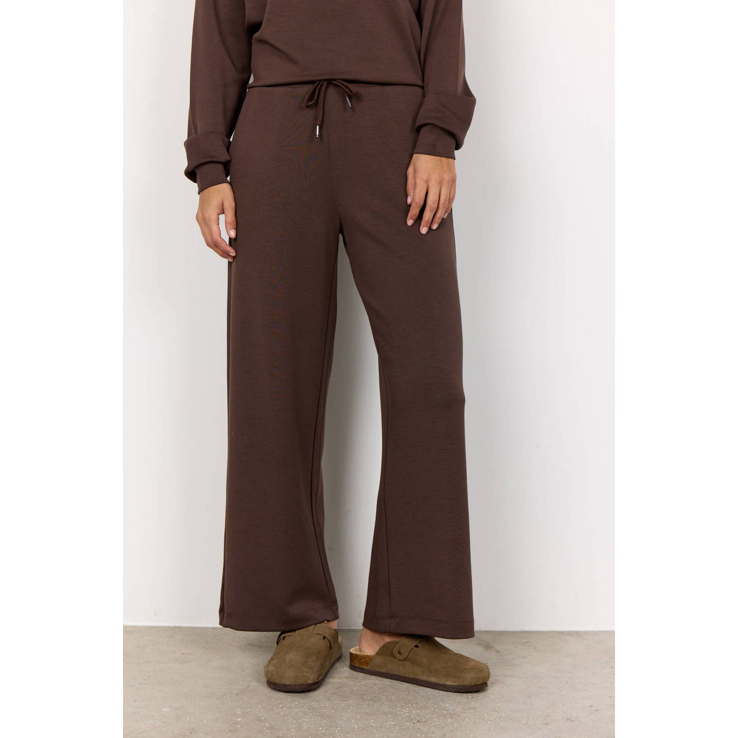 Soyaconcept wide leg high waist broek