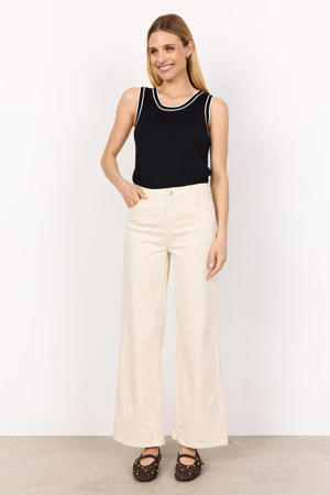 wide leg jeans crème