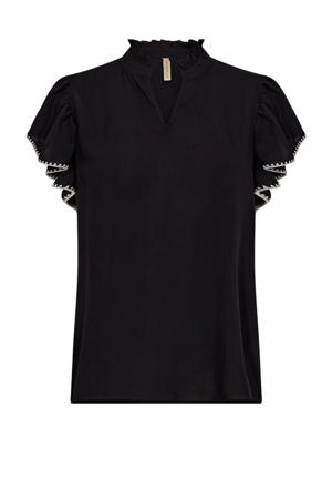 blousetop zwart