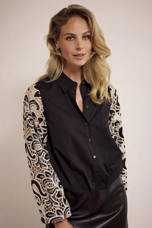 blouse zwart