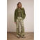 Tramontana wide leg regular waist casual broek groen