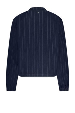 bomberjack dark blue denim