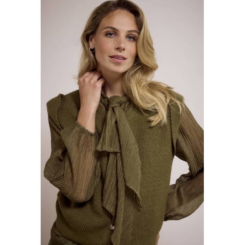 Tramontana blousetop groen afbeelding