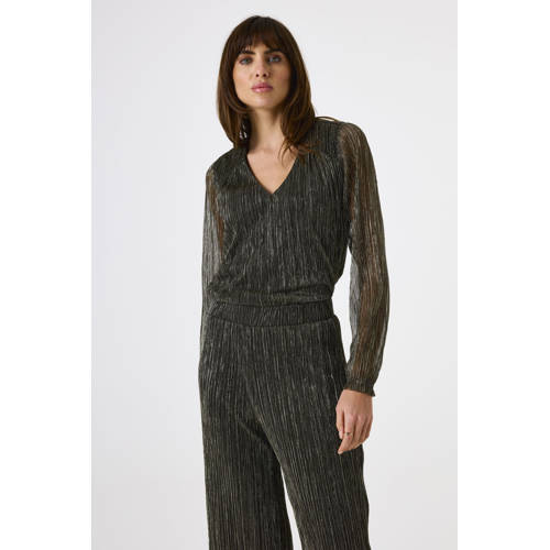 Garcia top goud met lurex afbeelding