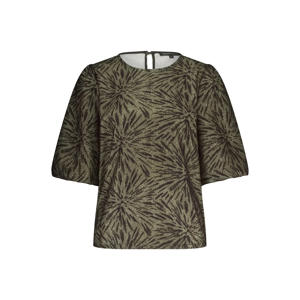 glitter top zwart met lurex