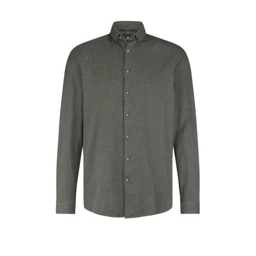 State of Art regular casual overhemd groen afbeelding